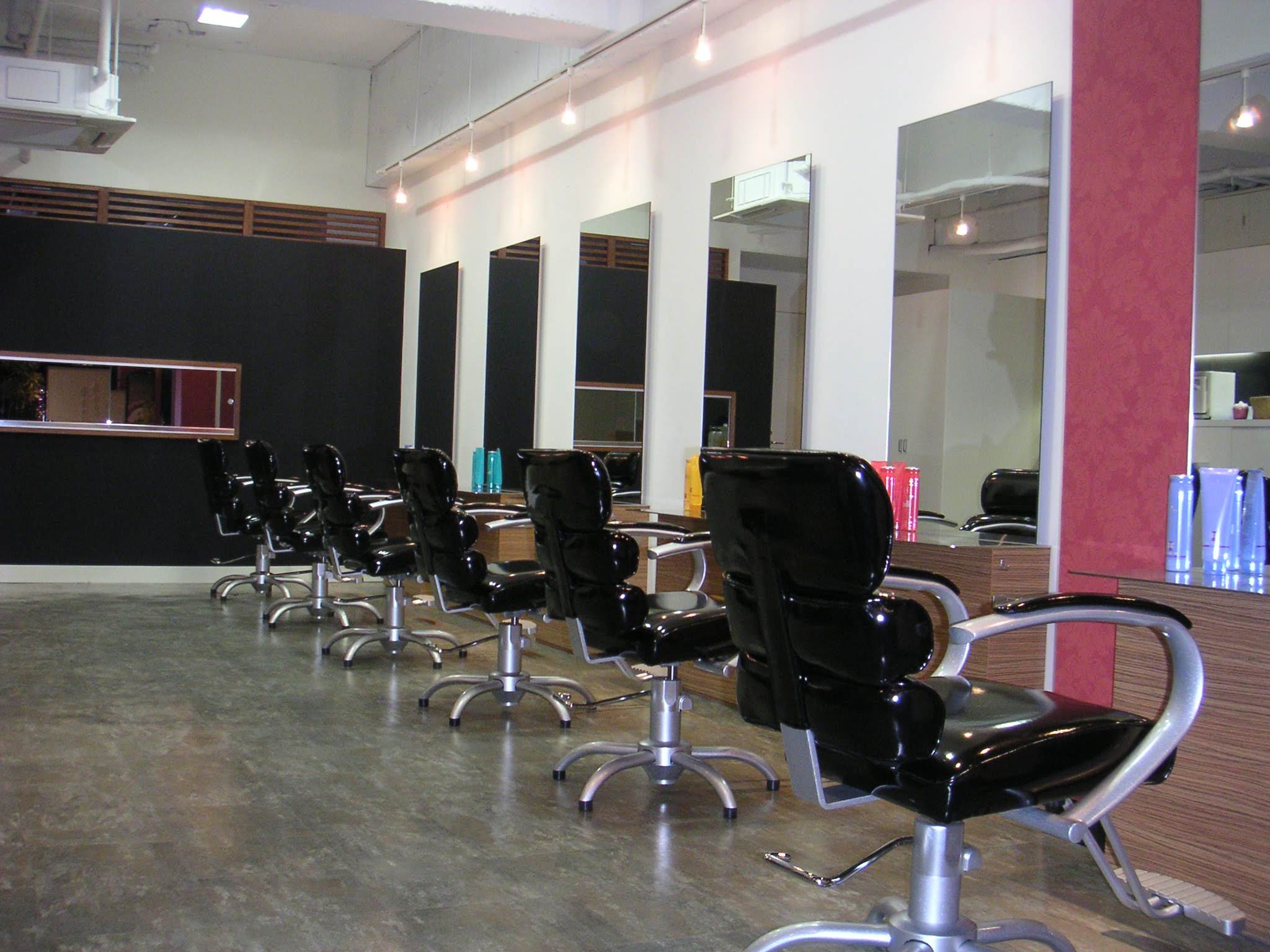 ability hair サロン内観