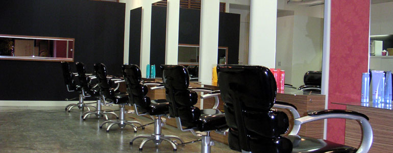 ability hair スタイリッシュな空間